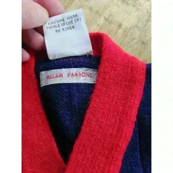 Vintage 90's Kids Hot Fudge Varsity Sweater Size 4 - Picture 4 of 6